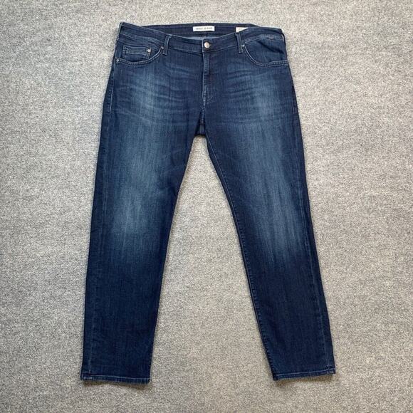 Mavi Jeans Mens 38 Marcus Slim Straight Leg High Rise Denim Stretch Cotton - Picture 2 of 16